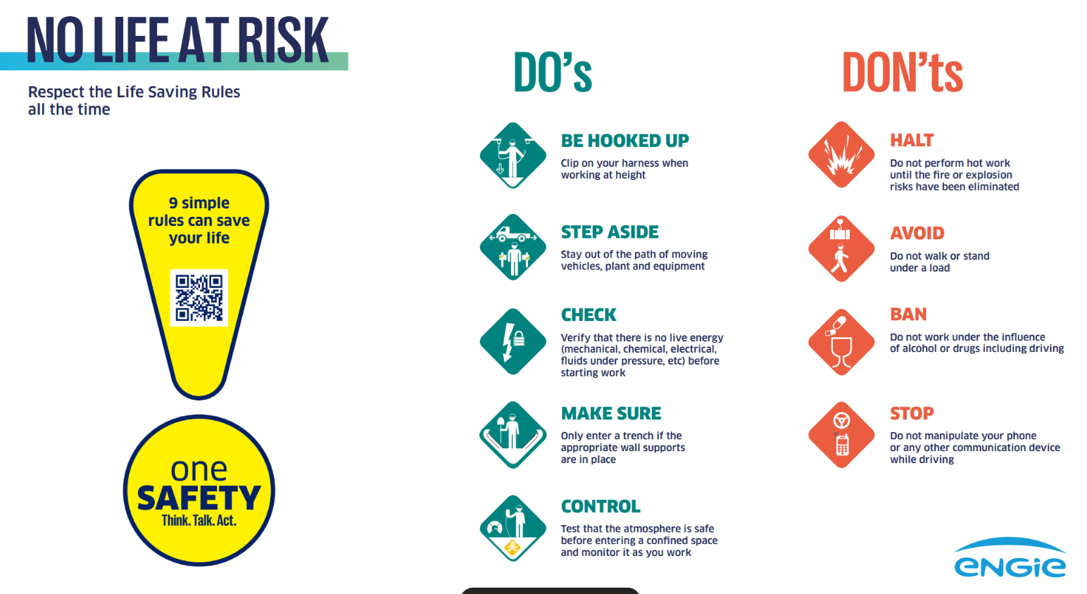 ENGIE 9 Life Saving Rules